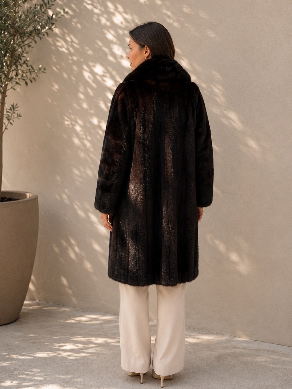 Vintage Mink Coat 🎉 Excellent Condition - Picture 3 of 7